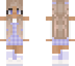 periwinkle overall dress :)
