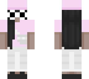 pink & white theme