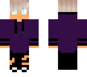 purple hooded boy