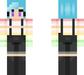 rainbow girl
