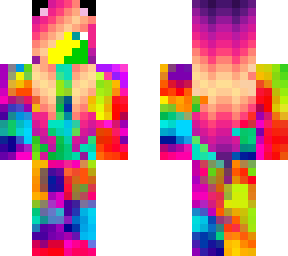 rainbow girl
