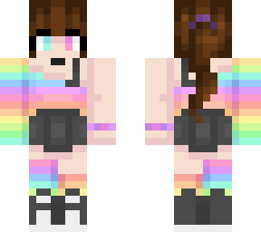rainbow girl