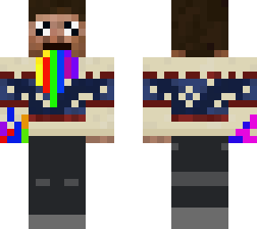 rainbow winter steve