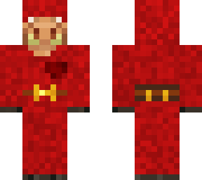 red piglin hoodie