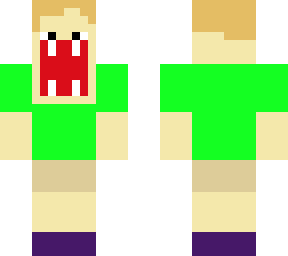 screaming man