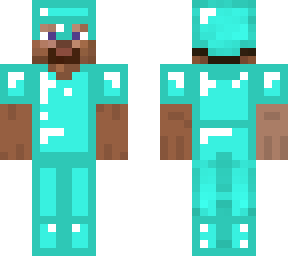 steve with diamond armor