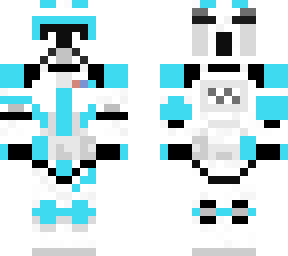 teal clone trooper