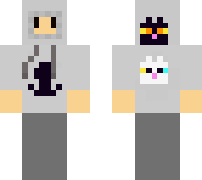 two cat silent gray