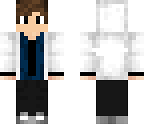 white hoodie boy