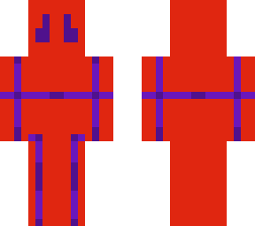 (edited) weird red skin dude with a strap across him