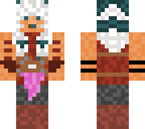 ahsoka tano - custom skin for a friend.