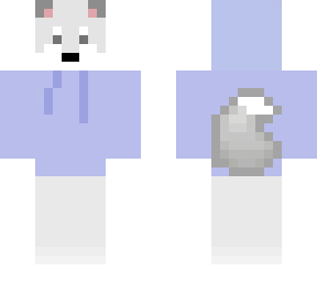 another wolf in a hoodie