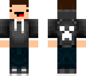 black hoodie guy
