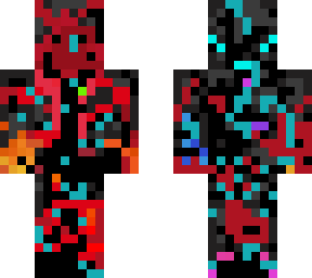 blood hacker with fireballs