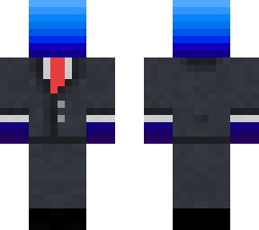 blue gradient businessman