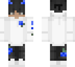 blue rose hoodie