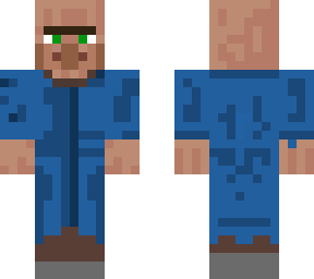 blue villager