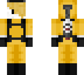 boy in hazmat suit