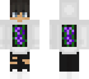 boy with nether portal inside