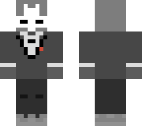 caballero gris  elegante