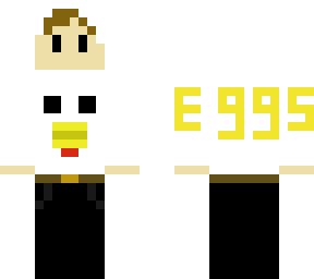 Chicken costume | Minecraft Skin