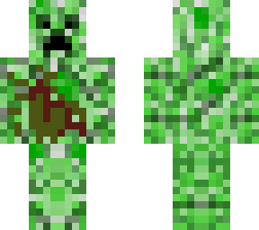 creeper wearing preston merch