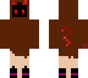 death devil girl red evil