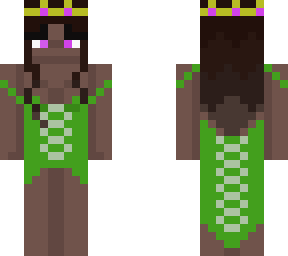 dress with crown