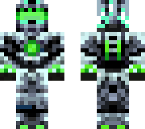 green robot