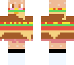 kawaii buger girl no hair