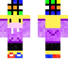 masked_hoodie_duck_cube