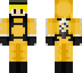 me in covid suit
