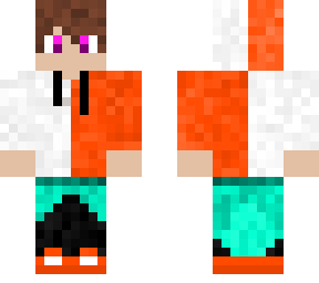 orange and white