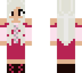 pink dress
