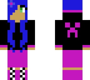 purple pink creeper