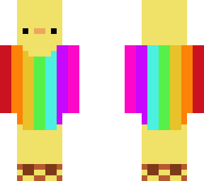 rainbow duck