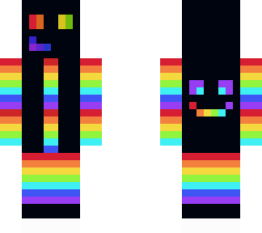rainbow headphone cool guy