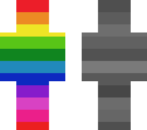 rainbow vs rainbow without colors