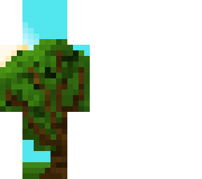 realistic tree on a sunny afternoon