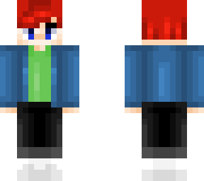 red haired boy