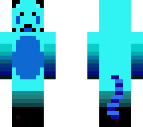 red panda blue