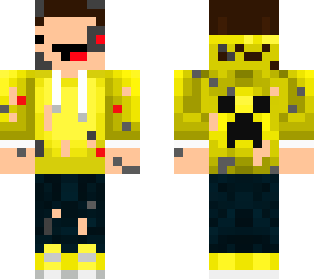 robot yellow hoodie guy
