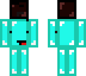 skeppy with netherite block