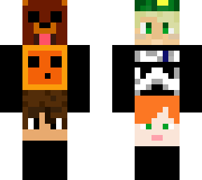 skin con la cabeza de los integrantes de karmaland 4