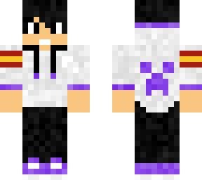 skin purple and whit fixed