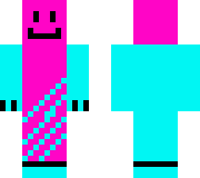 smiley skin purple/blue