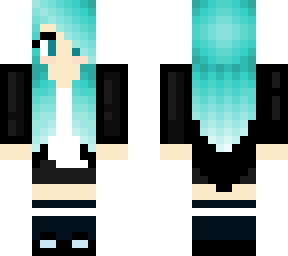 teal hair girl *request*