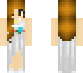 white dress
