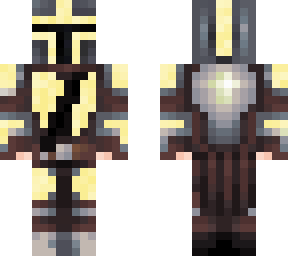 yellow mandalorian