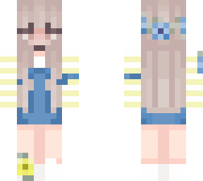 yellow stripe overalls